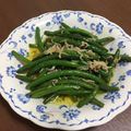 クックENWMWV☆'s cooksnap of when they made いんげんとしらすのペペロンチーノ.
