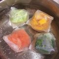 menco912's cooksnap of when they made 離乳食 初期～後期 野菜ストック.