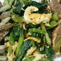 なおころピッコロ's cooksnap of when they made ほうれん草と卵と人参の簡単炒めもの.