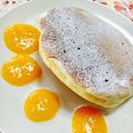 マリンＫ's cooksnap of when they made カリふわ♡スフレパンケーキ.