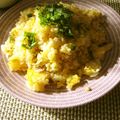 時花菜's cooksnap of when they made 簡単★明太子マヨチャーハン★★★.