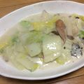 にゃん☆28's cooksnap of when they made 豆乳de白菜のクリーム煮.