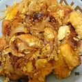 ナクノボリ's cooksnap of when they made 揚げ物をリメイク！簡単たまご閉じ煮.