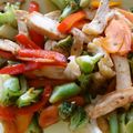 Lake☆Erie's cooksnap of when they made ヘルシー！簡単！鶏肉とカラフル野菜の炒め.