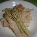 Jock's cooksnap of when they made ウドのごま味噌和え.