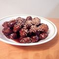 みぃこbaby's cooksnap of when they made ♡甘だれ肉団子♡.