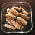 826252's cooksnap of when they made 塩麹で作る☆ナスの豚ロースしそ巻き.