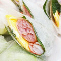 choco831's cooksnap of when they made 生春巻きの皮でウインナー巻いちゃった♬.