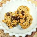 ゆき５'s cooksnap of when they made バター卵不使用オートミールチョコクッキー.
