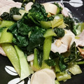 るてぃす's cooksnap of when they made 豚肉とターサイの簡単中華炒め♡.