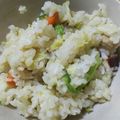 もりのりころ's cooksnap of when they made 炊飯器で、なんちゃってチャーハン！.