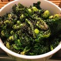 nursemam's cooksnap of when they made *ほうれん草と枝豆のゴマ和え*.