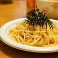 ななクレープ's cooksnap of when they made めんつゆで超簡単にお店の味！明太子パスタ.