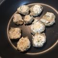 まくきてぃ's cooksnap of when they made 離乳食ささみ小松菜じゃがいもの手掴み団子.
