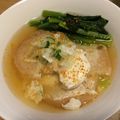 kazukichi♡'s cooksnap of when they made 車麩で落とし卵と小松菜の煮物＊優しいお味.