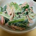 pigmi6's cooksnap of when they made 小松菜のゴマたっぷりサラダ.