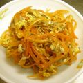 由芽15's cooksnap of when they made はごろも煮で！にんじんしりしり♪.