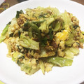 とろく's cooksnap of when they made キャベツとニラのマヨ節炒め.