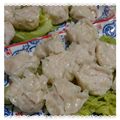 ｺﾛﾆｬﾝ's cooksnap of when they made ササミとカニカマの焼きシュウマイ.