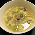 rihochii's cooksnap of when they made キャベツのとろとろ中華スープ.