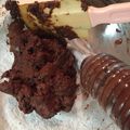 ＊のも助＊'s cooksnap of when they made レンジで簡単コロネのチョコクリーム.
