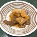 Hrnzm's cooksnap of when they made 大根とこんにゃくの甘辛煮.