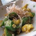 ちばたま's cooksnap of when they made オクラの卵とじ.
