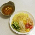 mami99's cooksnap of when they made ランチにも☆彩り綺麗なヘルシー鶏つけ麺。.