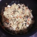しょうちぐちゃん's cooksnap of when they made ❄︎鶏ごぼう椎茸❤️美味炊き込みご飯❄︎.