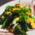 pikonene's cooksnap of when they made 小松菜と卵の塩レモン・ソテー.