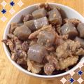 奈美っぺ's cooksnap of when they made 時短 牛筋とこんにゃくの味噌煮込み.