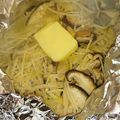 ちなくん。's cooksnap of when they made ツナ缶deきのこのホイル焼き.
