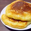 チュンとご飯's cooksnap of when they made 簡単混ぜるだけ☆ヨーグルトｄｅパンケーキ.