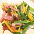 seacomet's cooksnap of when they made じゃが芋ベーコンピーマンのガーリック炒め.
