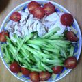 こっこりな's cooksnap of when they made 超簡単　レンジでつくる蒸し鶏.