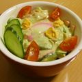もんしゅしゅ's cooksnap of when they made アボカドとかまぼこのサラダ.