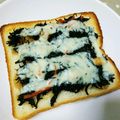 ＊れいぴん＊'s cooksnap of when they made 【ひじきの煮物リメイク①】 トースト.