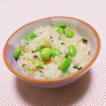 まあまま☆0403's cooksnap of when they made ☆ちりめん山椒と枝豆のおこわ☆.