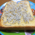 姫と王子のおかん's cooksnap of when they made 朝食に♪しらすマヨ和風トースト.