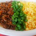 こぉたろぉ♡'s cooksnap of when they made ☆簡単･冷めてもOK☆合挽肉のそぼろ丼.