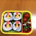 クックSL5509☆'s cooksnap of when they made 【節分】ちくわニワトリの恵方巻.