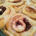 ちゃあぼお's cooksnap of when they made ブルーベリー＆クリームチーズのパン.