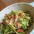 みうさんjp0318's cooksnap of when they made キャベツとカリカリ豚バラのサラダ♪.