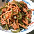 みにマロン's cooksnap of when they made ピーマンとにんじんのピリッとおかか炒め.