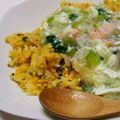 てんこちょ's cooksnap of when they made 簡単♪あんかけカニチャーハン.