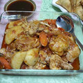 バムバムの木's cooksnap of when they made 鶏肉と♪皮付きジャガイモ♪の トマト煮.