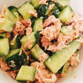 りさささん's cooksnap of when they made きゅうりとツナの胡麻マヨ和え.