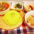 komugiko4's cooksnap of when they made きのことトマトの卵スープ.