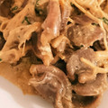 クックGUWI4Z☆'s cooksnap of when they made 簡単☆砂肝の醤油マヨ炒め.