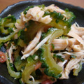 ivy440's cooksnap of when they made ゴーヤと鶏ササミの梅和え.